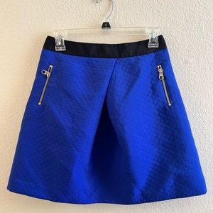 Ted Baker Womens Skirt Size 1,Blue color,Pockets,Zip Closure